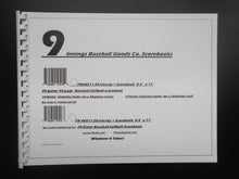 Load image into Gallery viewer, 8511-20-VARSITY+BW SCOREBOOK - 9ibats.com